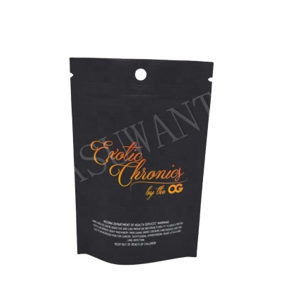 Eco Friendly Child Resistant Mini Packaging Mylar Bags / Large Plastic Zipper Smell Proof Packaging Bags